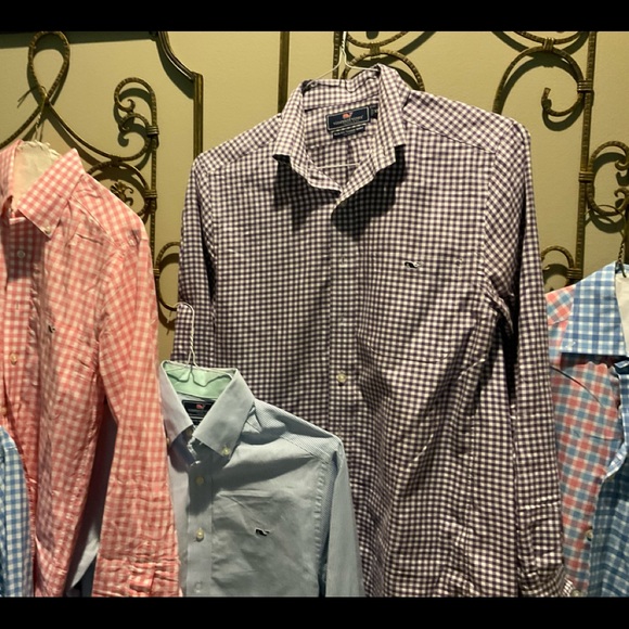 EUC Lot of Seven Vineyard Vines XS Dress Shirts - Picture 4 of 11